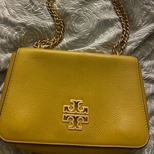 Tory Burch BRITTEN SMOOTH MEDIUM ADJUSTABLE SHOULDER BAG